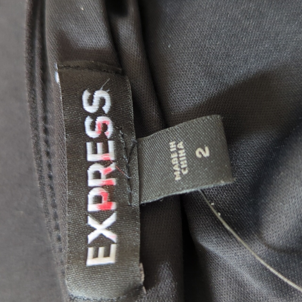 Express One Shoulder Rhinestone Mini Dress - Picture 14 of 16